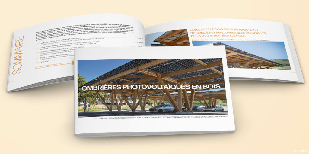Book Ombrières photovoltaïques en bois