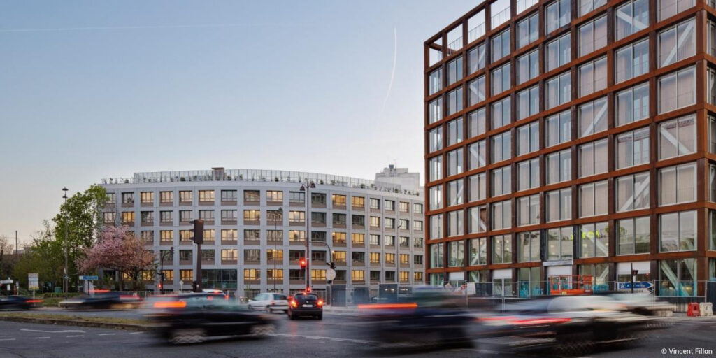 Résidence de logements en structure bois associant bois lamellé collé et CLT
