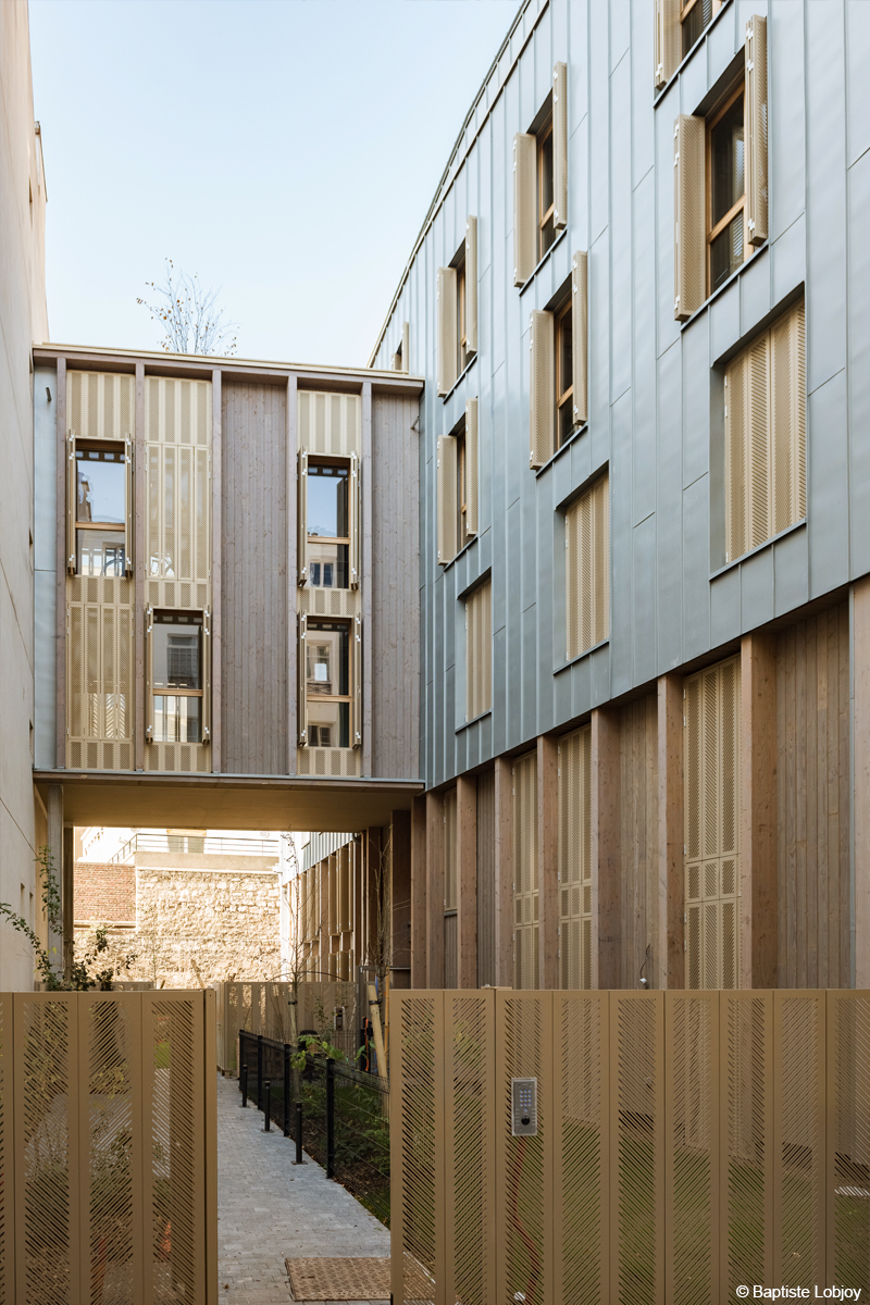 bois lamellé construction immeuble en bois paris structure bois