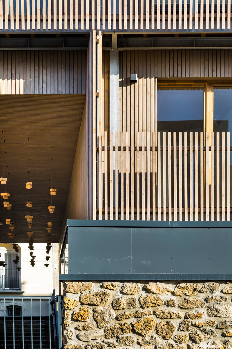 logements structure bois bois lamellé architecture bois