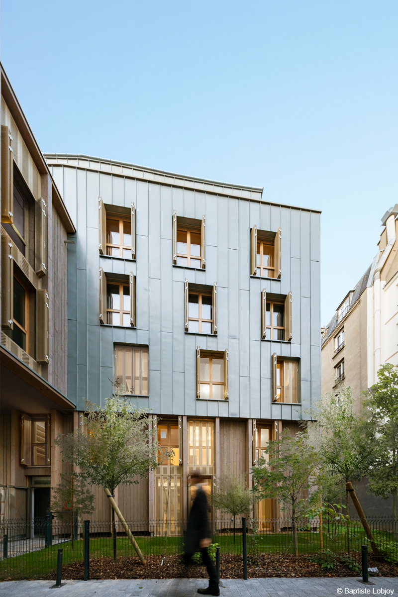 bois lamellé construction immeuble en bois paris structure bois