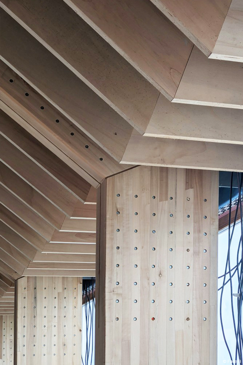 Structure Apparente Salle communale de Chemy - Portail officiel du Bois Lamellé